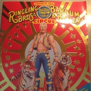 Autographed Gunther Gable Williams Farewell Tour